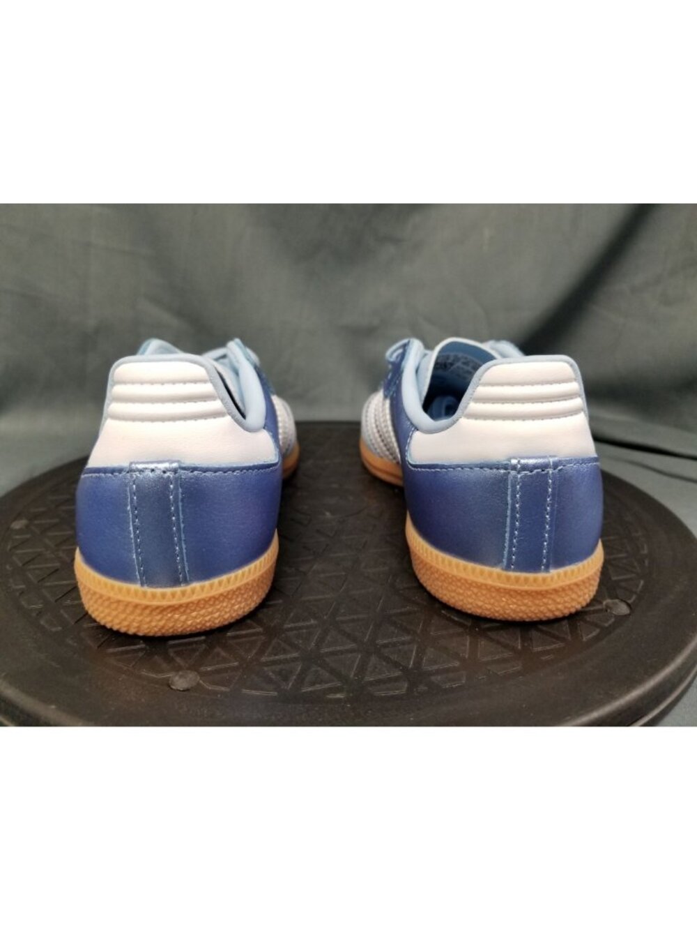 Adidas Samba OG C (PS) Metallic Blue/White/Gum KK2343 Girls Size 11 NEW IN BOX - Picture 7 of 11